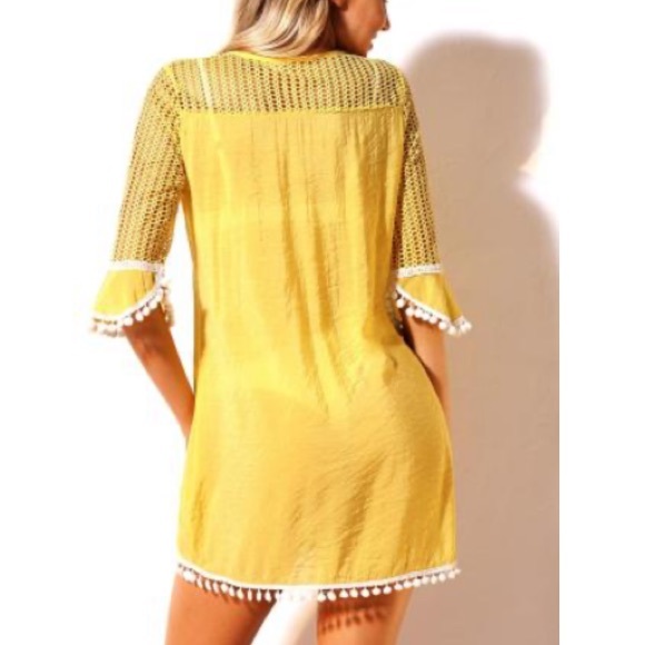 Vintage Inspired Beach Coverup - Picture 2 of 7